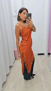 MAXI BLUSA LINGERIE RUGGINE